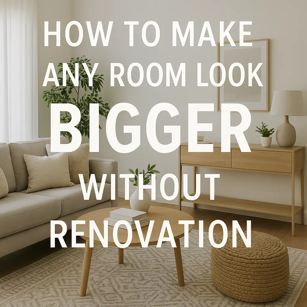 How to Make Any Room Look Bigger Without Renovation